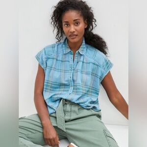 Pilcro The Serena Surf Blouse